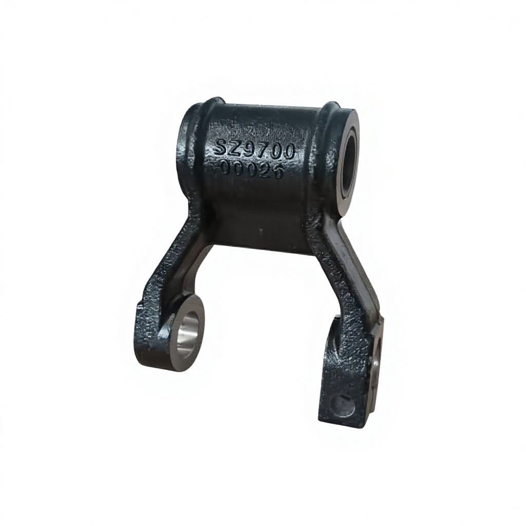 Shacman X3000 ফ্রন্ট স্প্রিং শ্যাকল বন্ধনী সমাবেশ SZ970000026